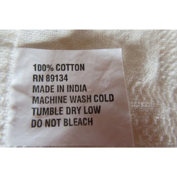 Tablecloth 8 Napkins Cream Gold & Silver Thread Holiday Christmas 60 X 56 Inches - Picture 5 of 7